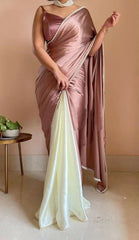 Elegant Satin Saree for Women